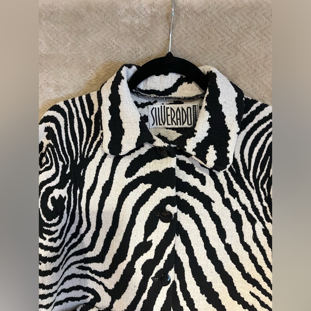 Vintage Patterned Jacket - image 2